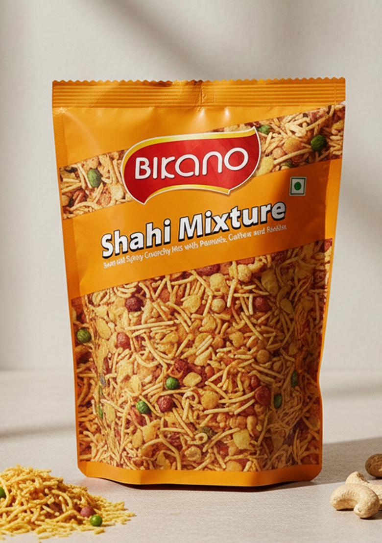 Bikano Shahi Mixture Namkeen – Crunchy Dry Fruit Snack | 400g + 100g Extra