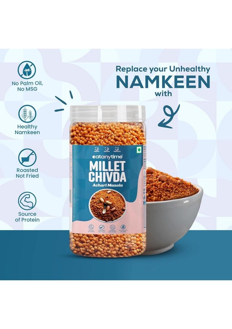Eat Anytime Achari Millet Chivda – (Pack of 1)