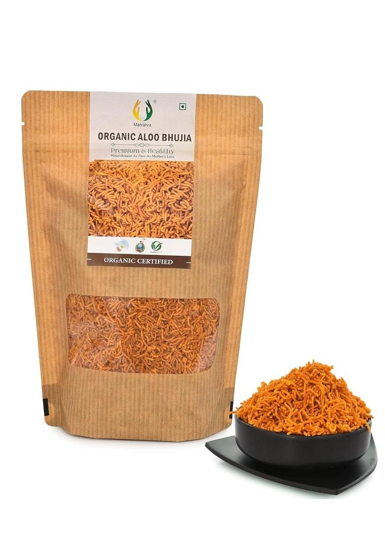 Matratva Organic Aloo Bhujia Namkeen – 500g