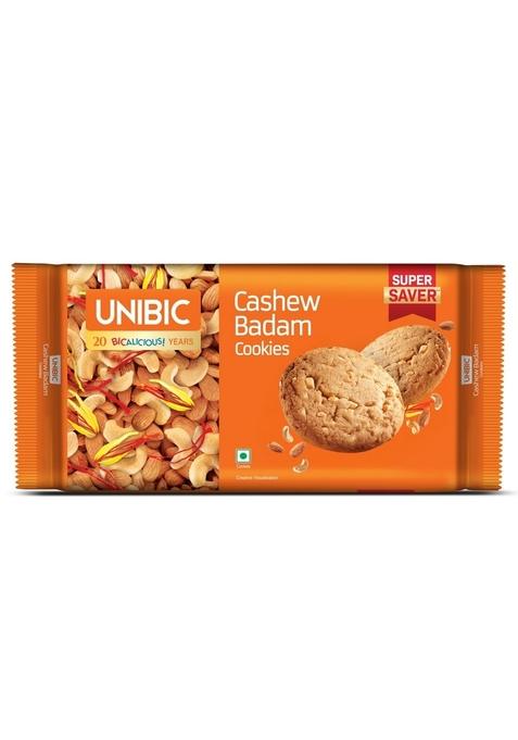 Unibic FOODS Cashew Badam Cookies, 500/450g (weight may vary)