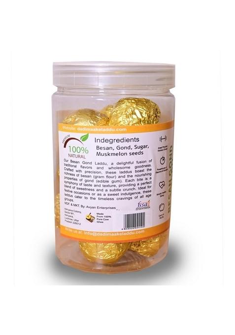 Dadi Maa Ke Laddu Besan Gond Laddu – Traditional Desi Ghee Sweet