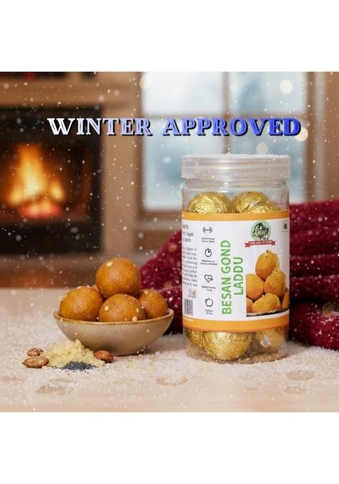 Dadi Maa Ke Laddu Besan Gond Laddu – Traditional Desi Ghee Sweet