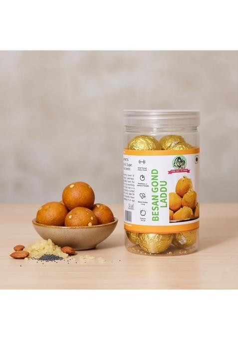 Dadi Maa Ke Laddu Besan Gond Laddu – Traditional Desi Ghee Sweet