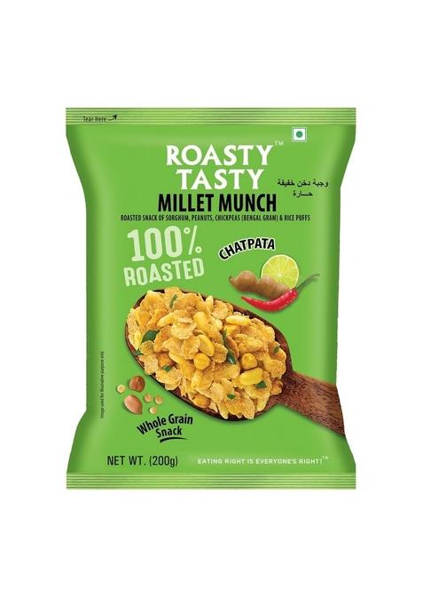 Roasty Tasty Millet Munch Chatpata – Gluten-Free Millet Snack | 200g