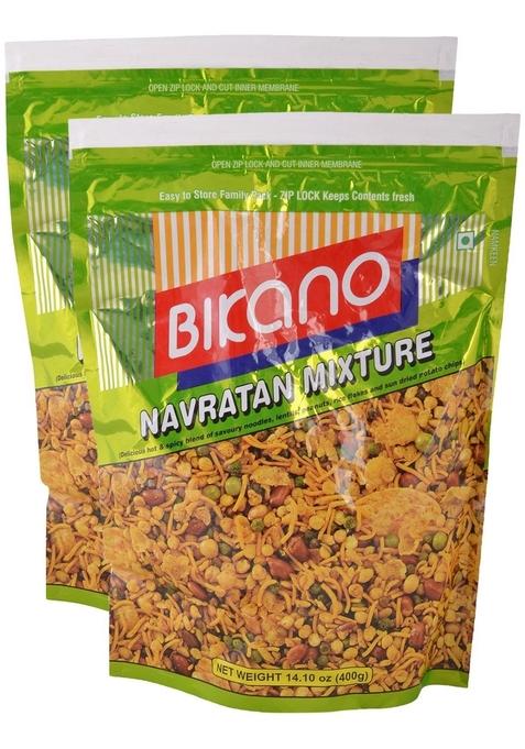 Bikano More Combo - Namkeen Navratan Mix, 400g (Pack of 2) Promo Pack