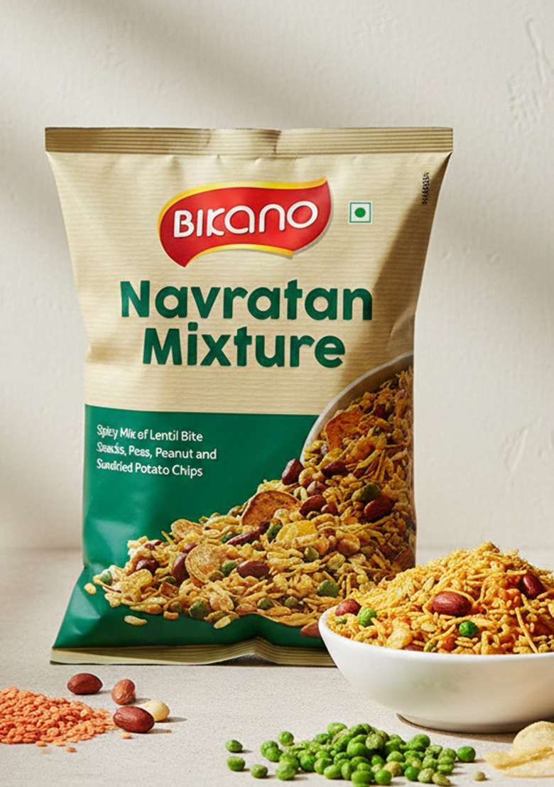 Bikano Namkeen - Navratan Mix, 200g - Indya