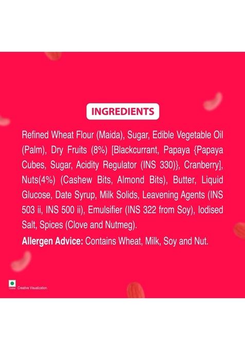 Unibic Fruit & Nut Cookies – Crunchy Fruit Biscuits | 450/500 g