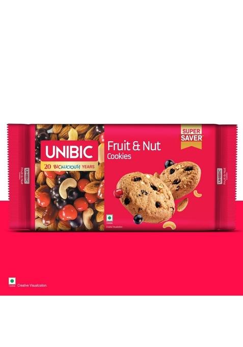 Unibic Fruit & Nut Cookies – Crunchy Fruit Biscuits | 450/500 g