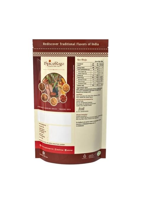 Spiceraga Aloo Bhujia – Pure Groundnut Oil Spicy Snack | Pack of 5 (160g Each)