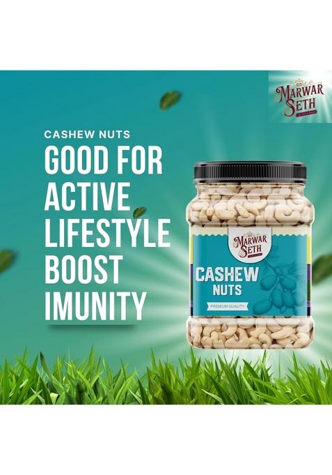 Marwar Seth Premium Cashew Nuts – Healthy Whole Kaju Snack | 500gm