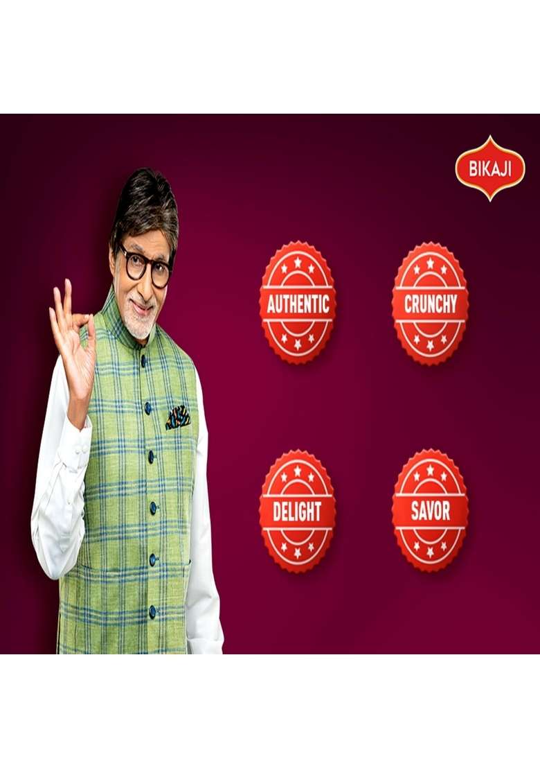 Bikaji Badam Laccha Pancharatna – Authentic Bikaneri Dry Fruit Snack | 350g Pack - Indya
