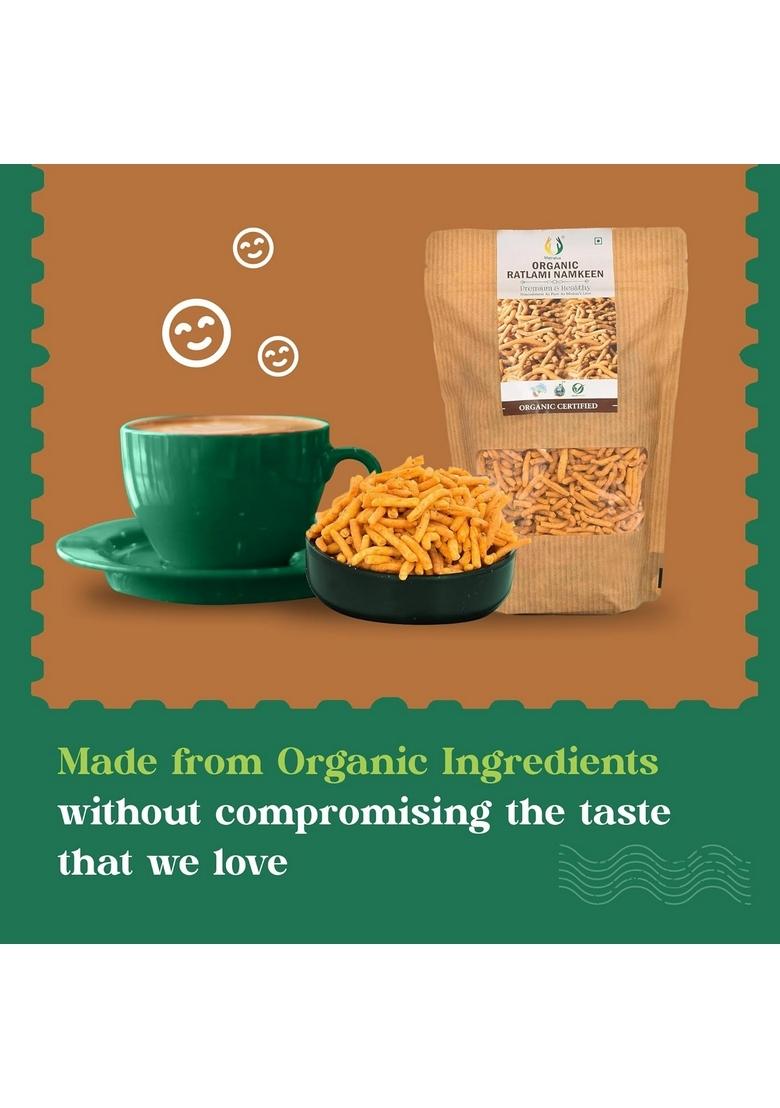 Matratva Ratlami Sev Namkeen – Authentic Spicy Sev | 500g