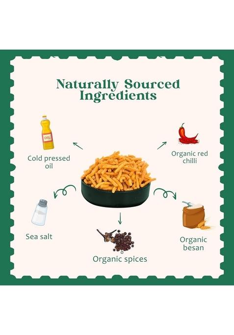 Matratva Ratlami Sev Namkeen – Authentic Spicy Sev | 500g