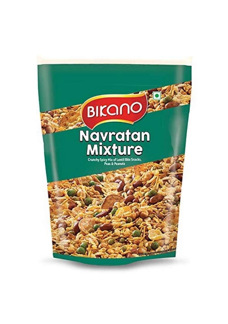 Bikano Navratan Mixture, 1kg and Panjeeri Laddu Special, 400g - Indya
