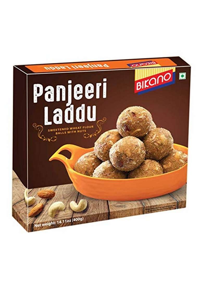 Bikano Navratan Mixture, 1kg and Panjeeri Laddu Special, 400g - Indya