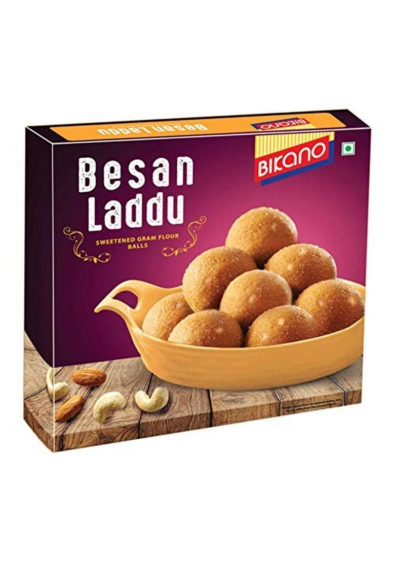Bikano Tasty, 1Kg And Whole Besan Laddu Special, 400G