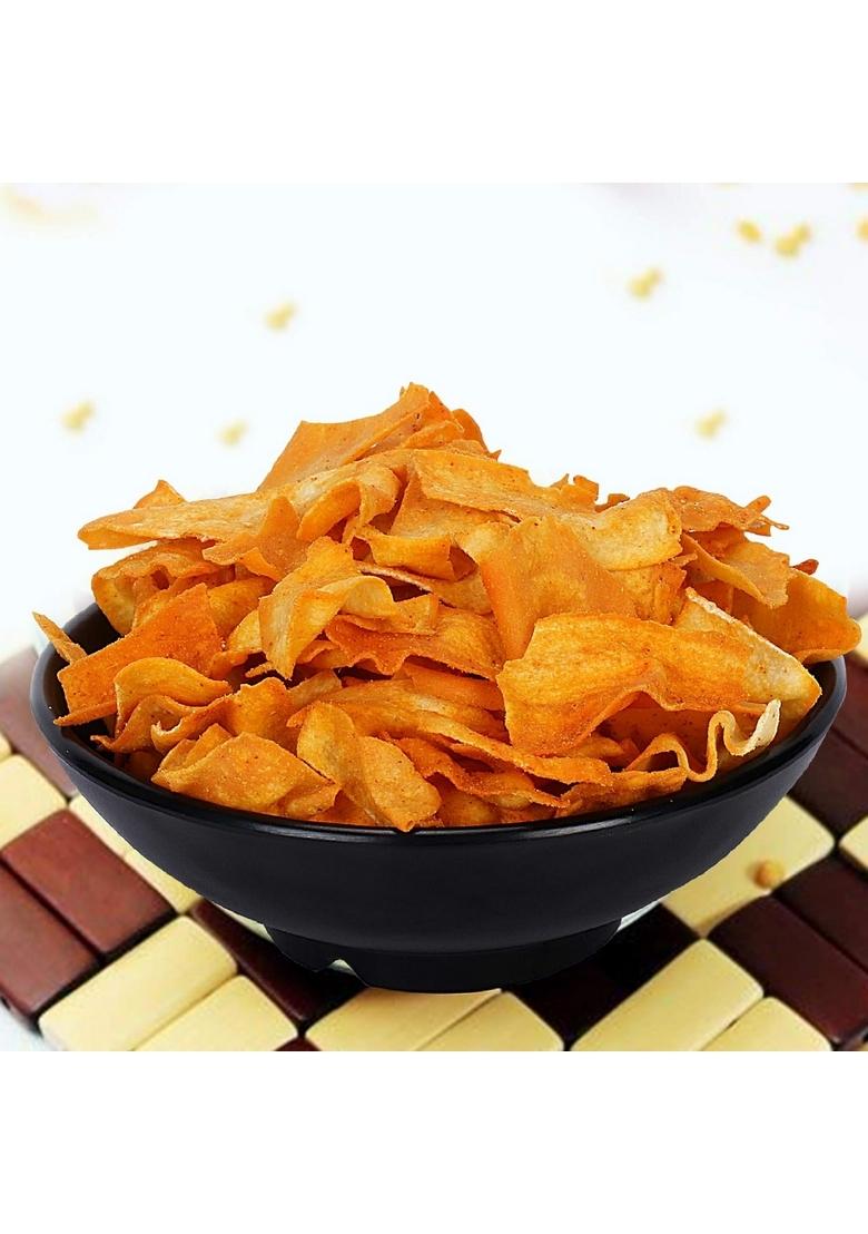 Lemor Namkeen Ghatiya for foodie Indians (Masala Papdi) 400g