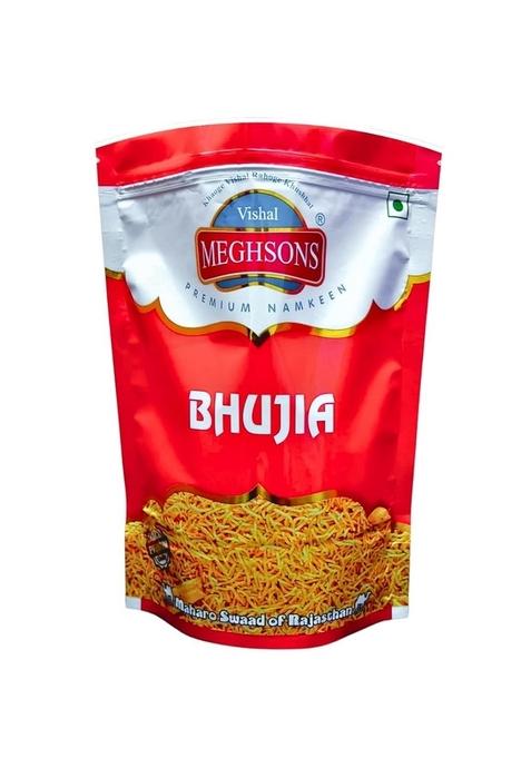 Meghsons Bhujia Plain Namkeen Sev – Authentic Crispy Indian Snack | 1kg