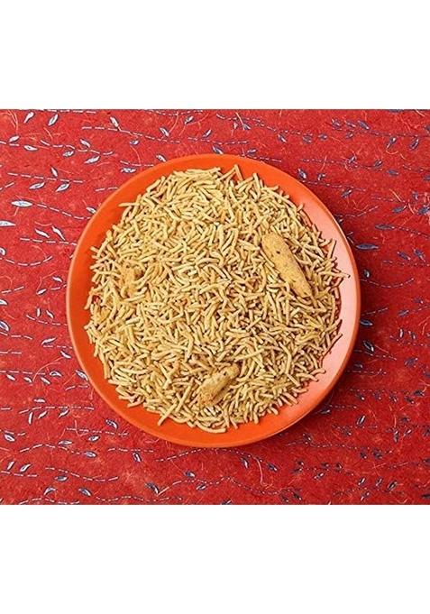 Meghsons Bhujia Plain Namkeen Sev – Authentic Crispy Indian Snack | 1kg