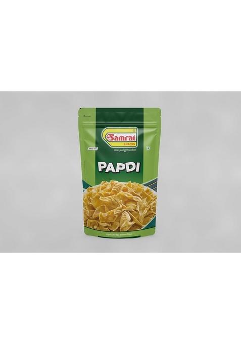Samrat PAPDI – Tangy & Crispy Traditional Namkeen Snack | 400G
