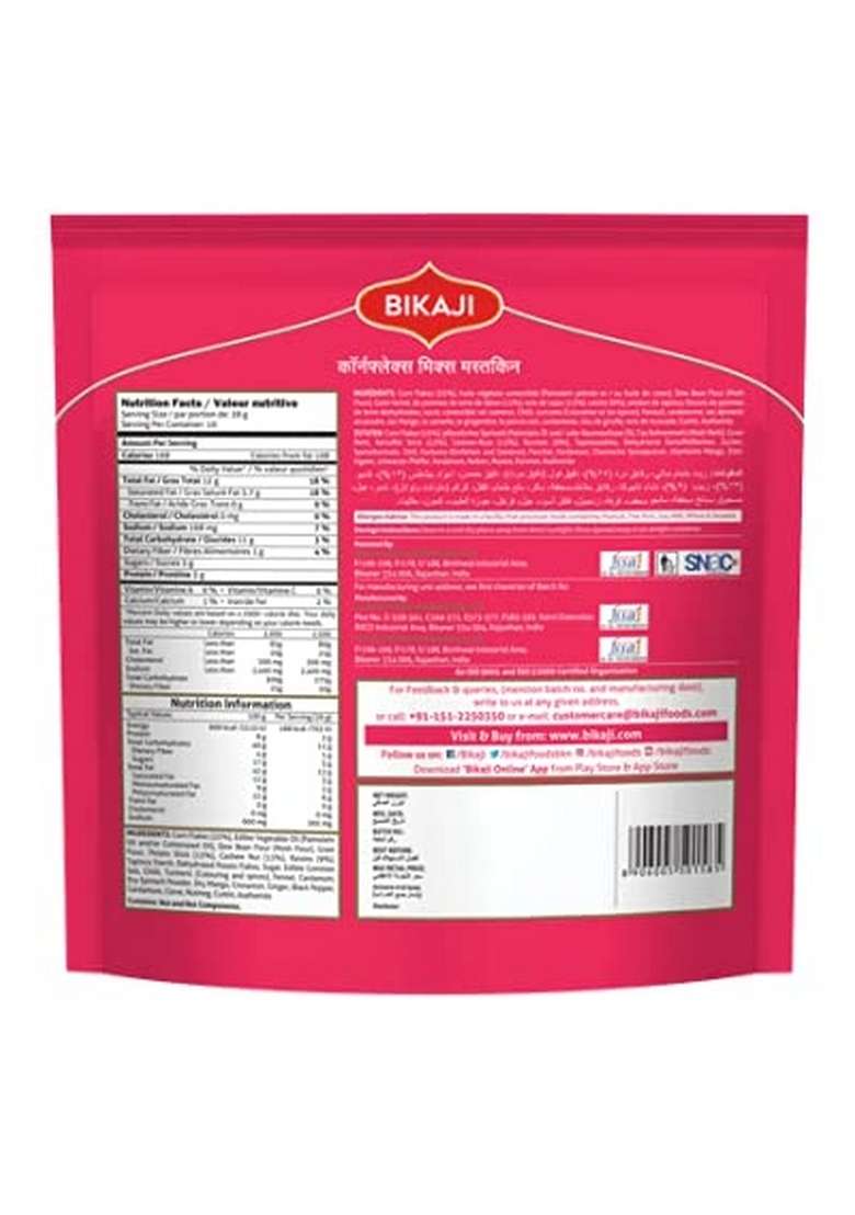 Bikaji Cornflakes Mix Mastkin 350 grm – Crunchy Cashew & Potato Sticks Snack Mix (Pack of 1) - Indya
