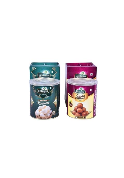 Yfp Bikaneri Special Rasgulla Gulab Jamun Combo 1+1 Kg