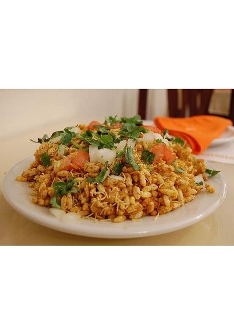 Om Sweets & Snacks Bhel Mix | Murmura Bhel Puffed Rice 150gm Each | Pack Of 2