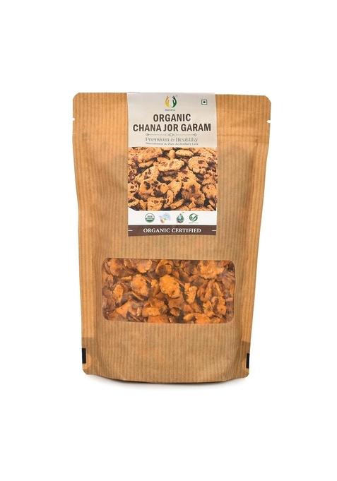 Matratva Organic Chana Jor Garam – Protein-Rich Crispy Snack | 250 gm