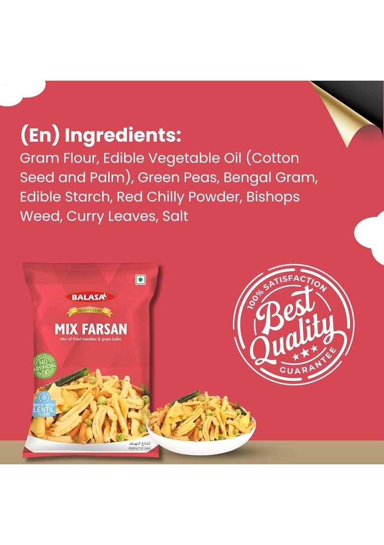 Balasa Mix Farsan – Maharashtrian Snack Mix | 200g x 3