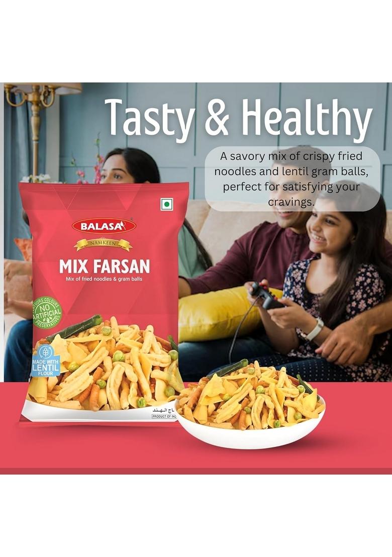 Balasa Mix Farsan – Maharashtrian Snack Mix | 200g x 3