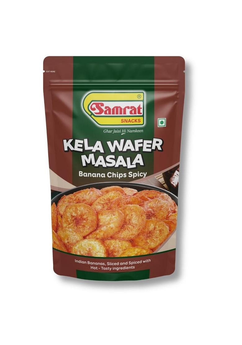 Samrat Kela Wafer Masala Banana Chips – Flavorful Banana Snack | 400g