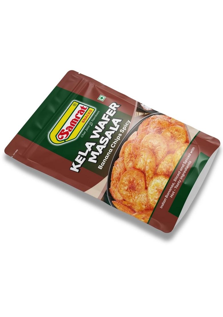Samrat Kela Wafer Masala Banana Chips – Flavorful Banana Snack | 400g