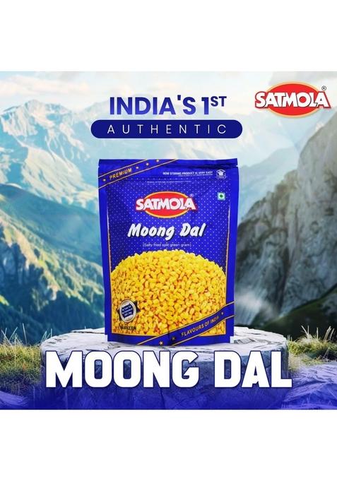 Satmola Moong Dal Namkeen – Crispy Classic Dal Snack | 350gm (Pack of 2)