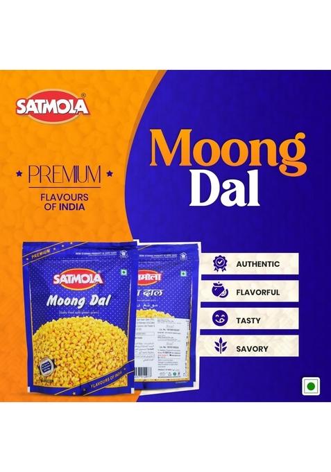 Satmola Moong Dal Namkeen – Crispy Classic Dal Snack | 350gm (Pack of 2)