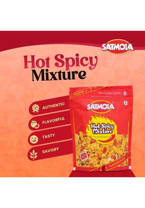 Satmola Paneer Bhujia & Hot Spicy Mixture – Namkeen Combo Pack | 300g + 400g