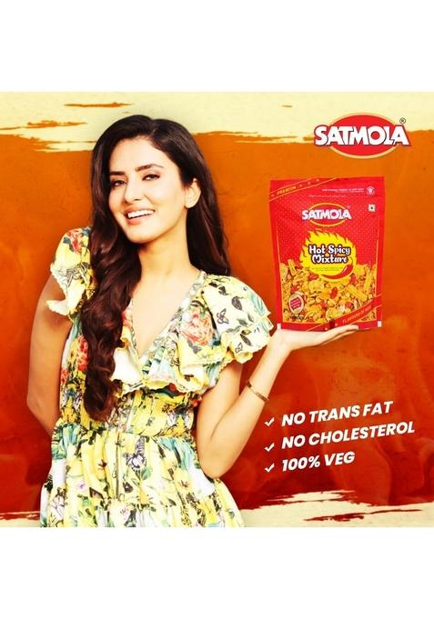 Satmola Paneer Bhujia & Hot Spicy Mixture – Namkeen Combo Pack | 300g + 400g