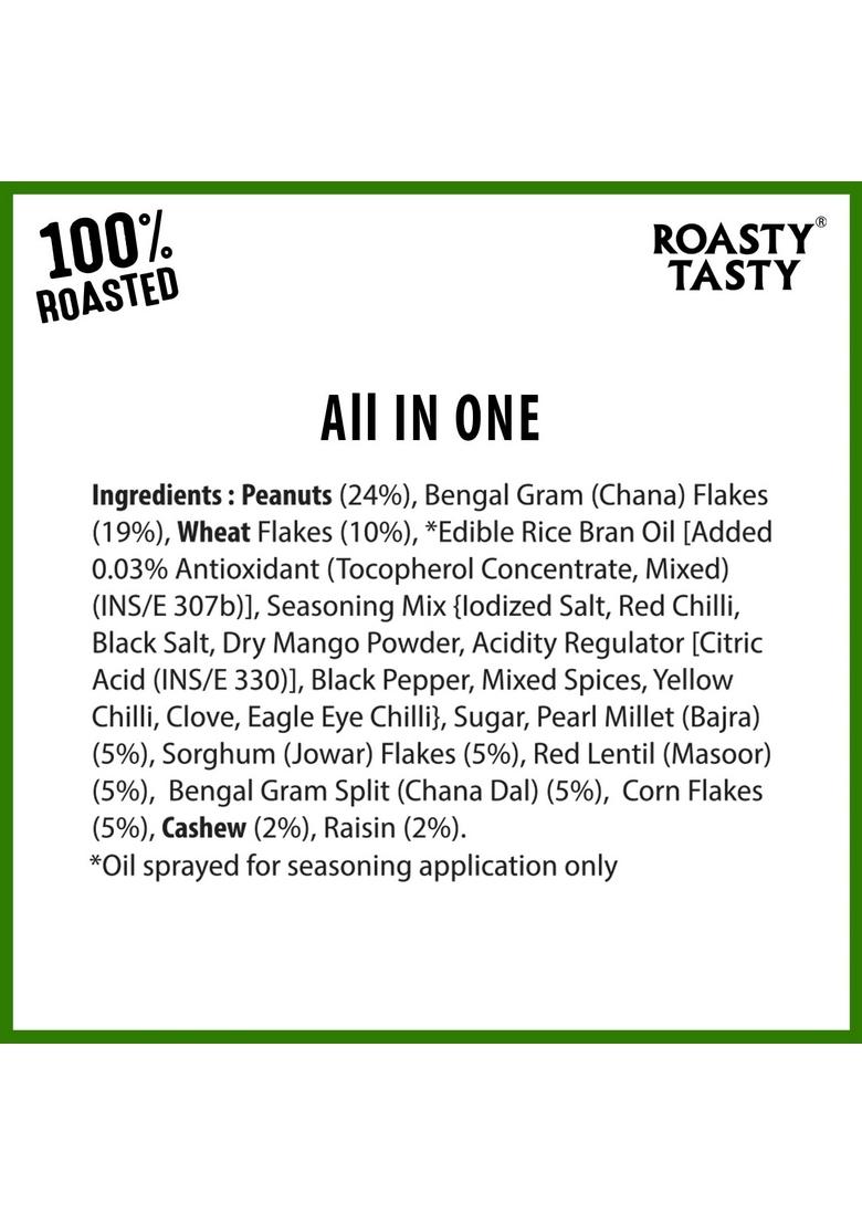 Roasty Tasty All in One – No Onion No Garlic Roasted Mix | 125g x 3