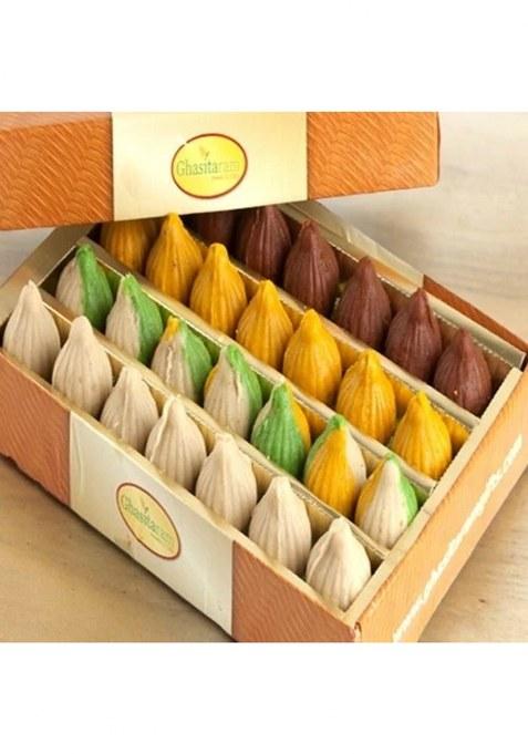 Ghasitaram Pure Kaju Assorted Modaks 200 Gms