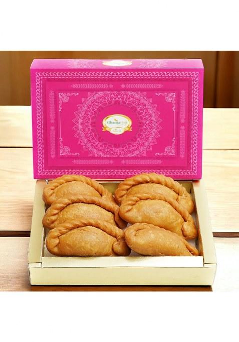 Ghasitaram Sweets Sugarfree Healthy Wheat Gujiya Box (200 Gms)