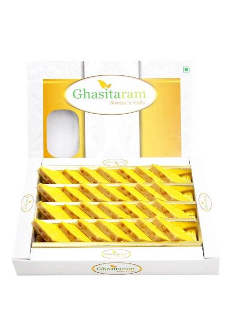 Ghasitaram Mango Fruit Kaju Katli 200 Gms