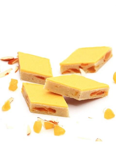 Ghasitaram Mango Fruit Kaju Katli 200 Gms