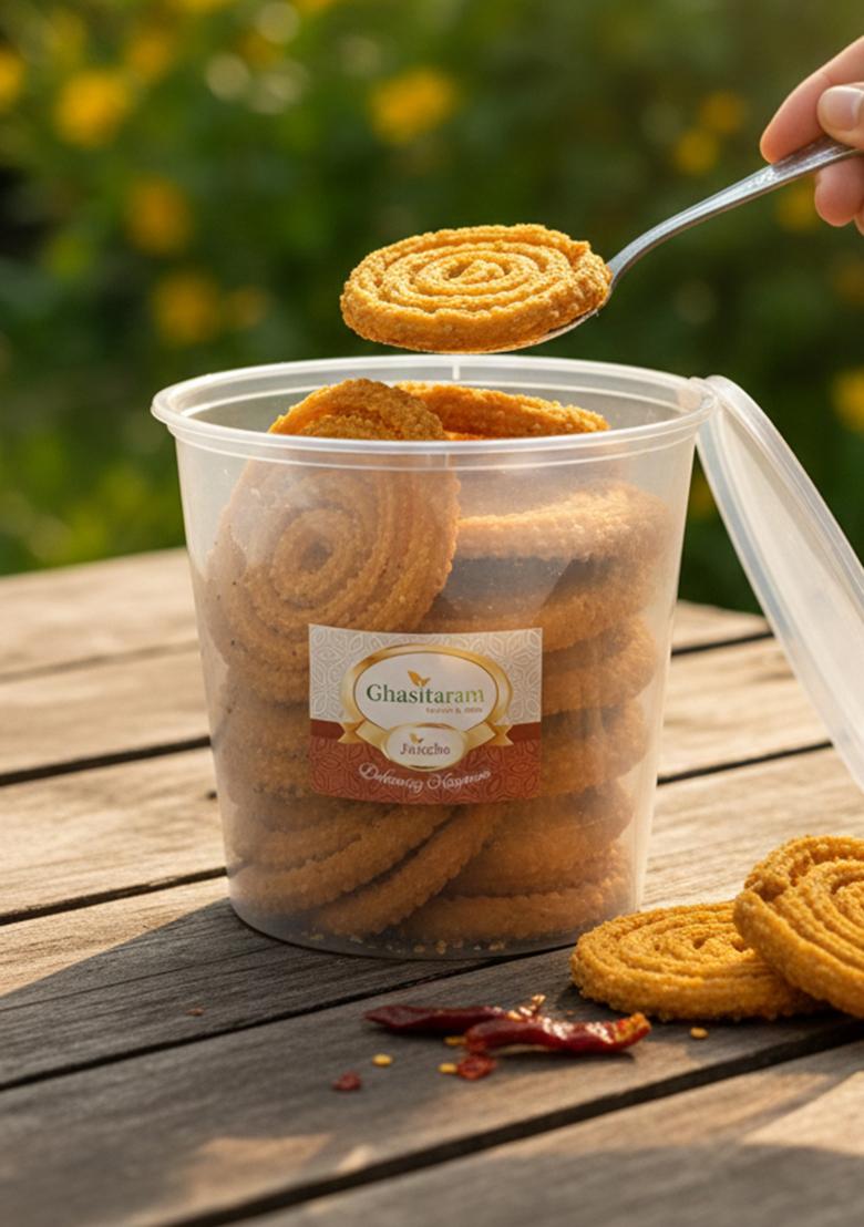 Ghasitaram Namkeen-Bhajani Chakli 300 Gms