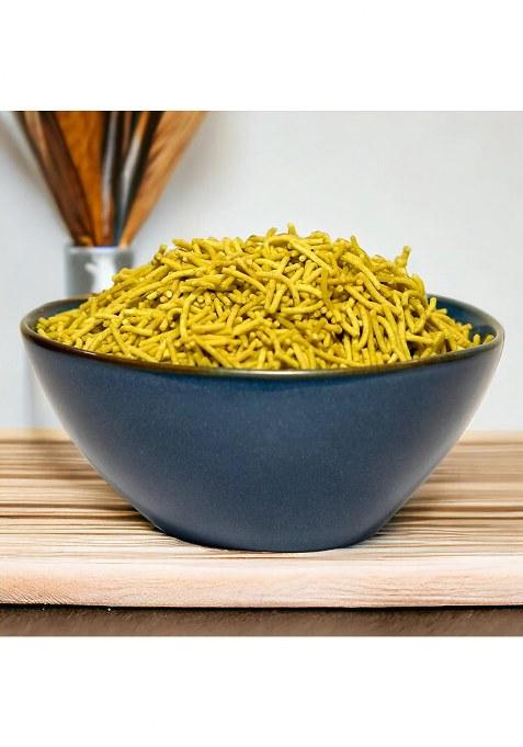 Ghasitaram Namkeen-Roasted Palak Pudina Sev 250 Gms