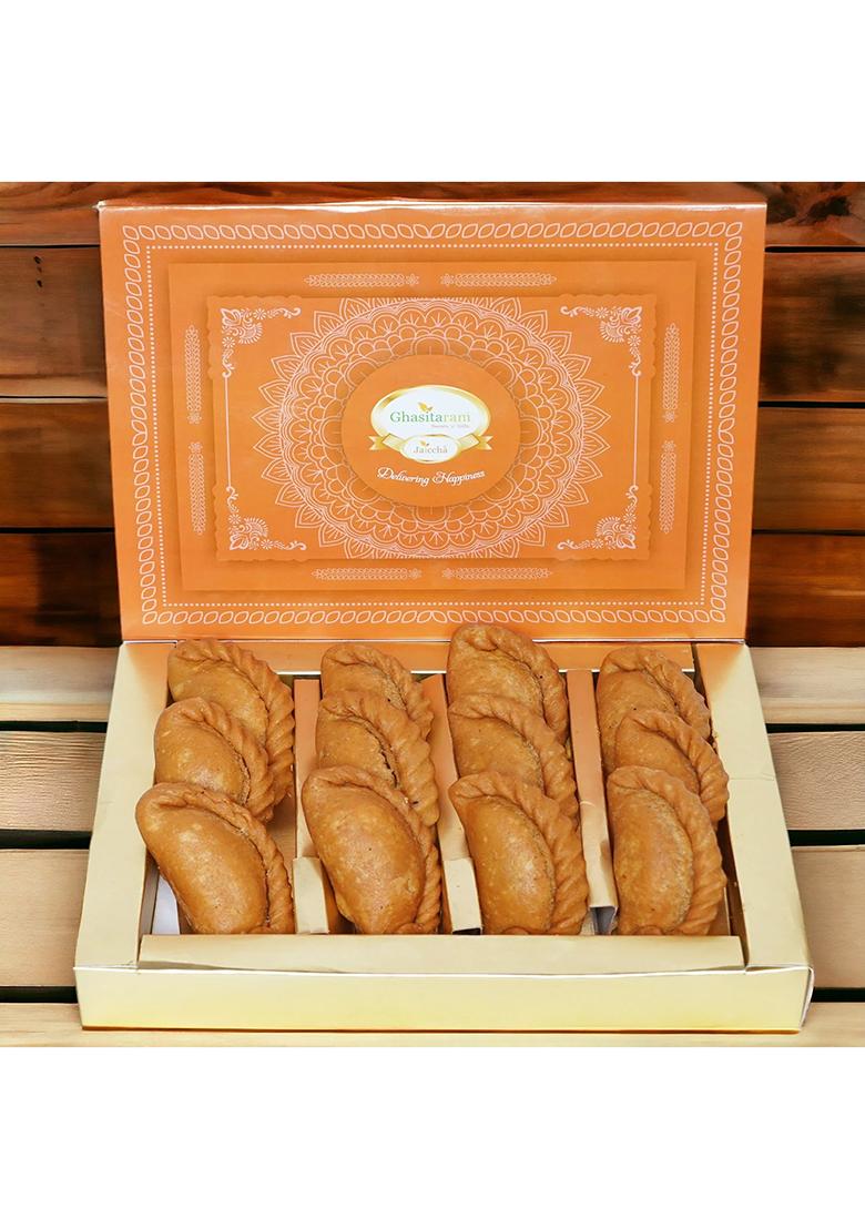 Ghasitaram Holi Sweets| Hampers| Gifts Dry Sweet Gujiya 150 Gms