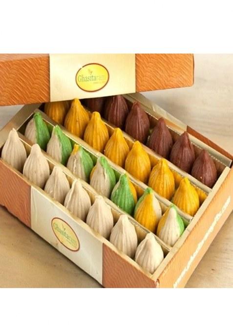 Ghasitaram Sugarfree Pure Kaju Assorted Modaks 200 Gms