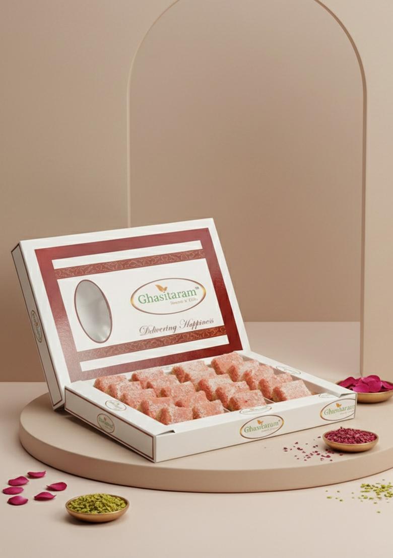 Ghasitaram Sweets- Mawa Coconut Barfi 200 Gms