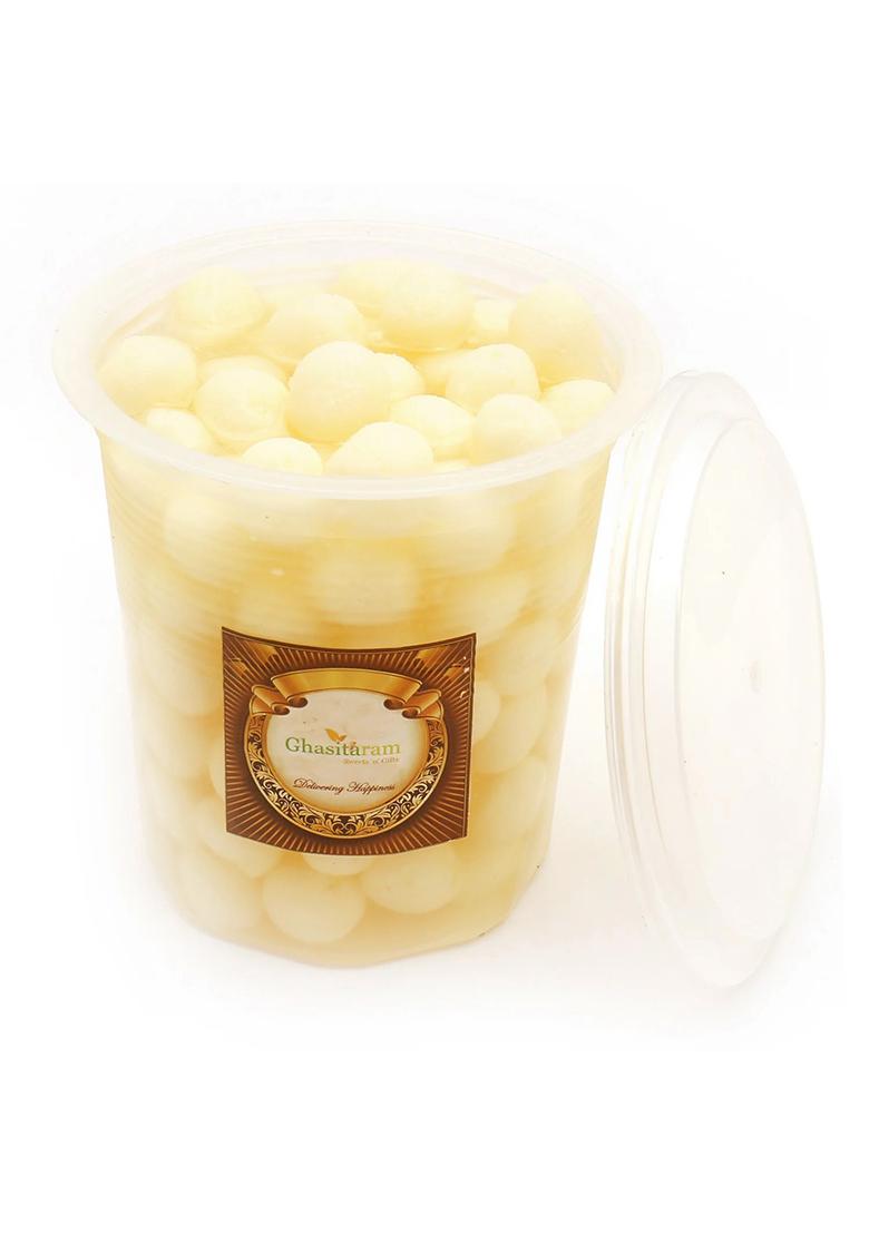 Ghasitaram For India Delivery Only-Fresh Chenna Angoor (Mini Rosgulla) Pack Big