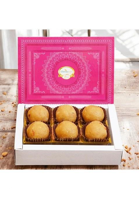 Ghasitaram Best Indian Sweets For Diwali-Diwali Gifts- Special Besan Laddoo (200 Gms)