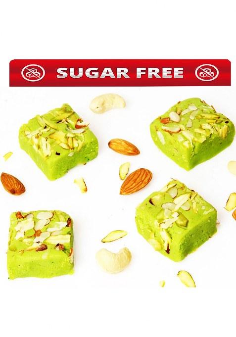 Ghasitaram Sugarfree Pista Mawa Barfi 200Gms