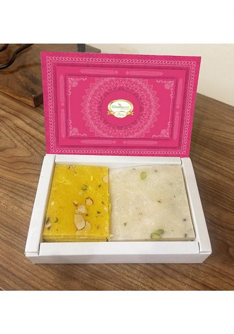 Ghasitaram Best Indian Sweets For Diwali-Diwali Gifts- Ice(Bombay) Halwa (200 Gms)
